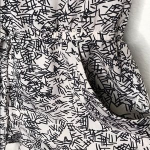 Black and White Romper